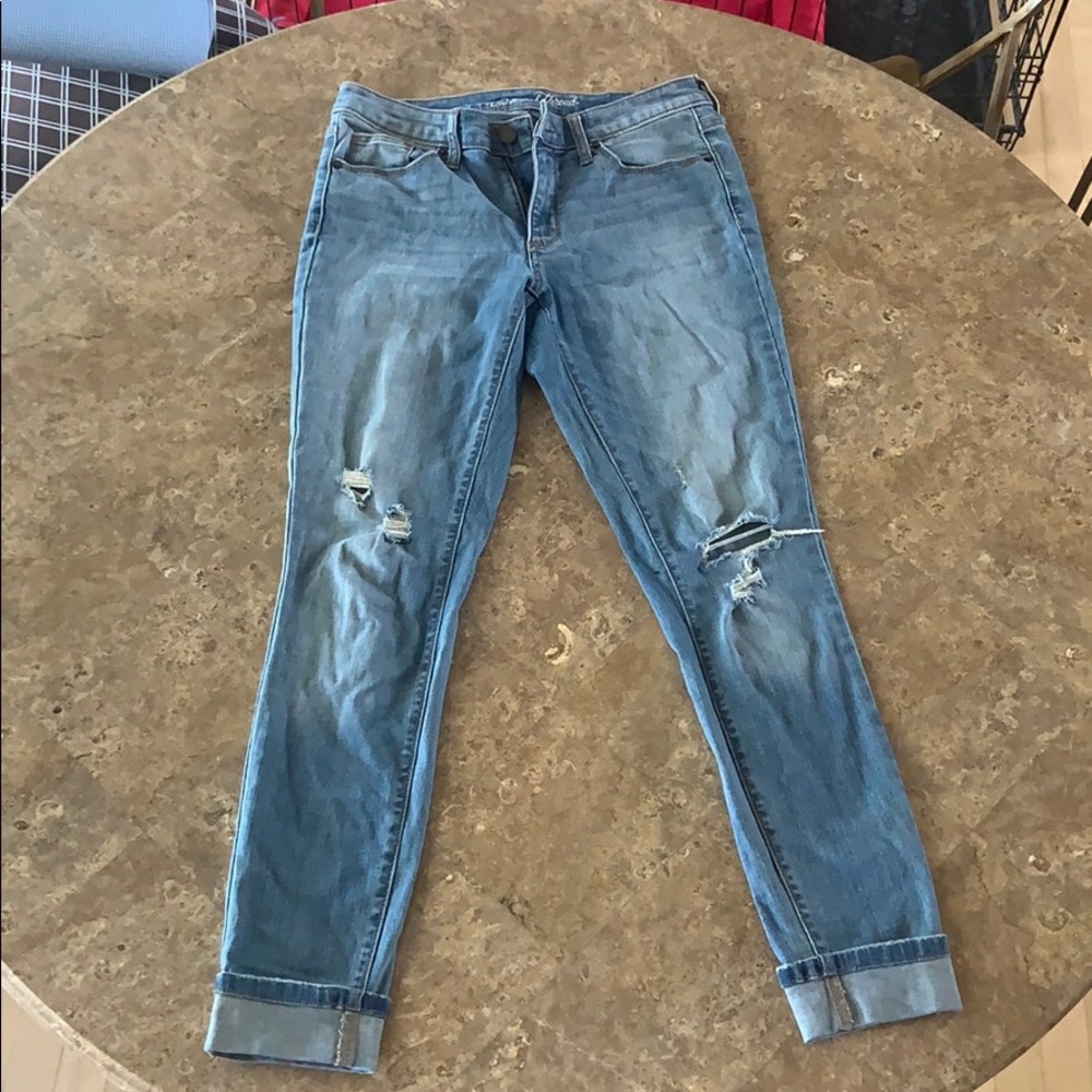 Distressed Jeans
